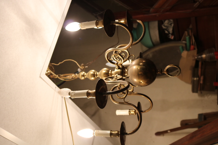 Très Joli Lustre Vintage Ancien - Luminaire Générique
